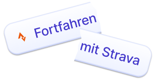 Defekter Strava-Login-Button